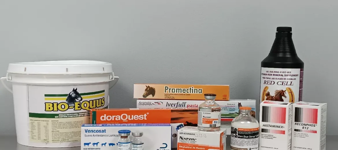 Farmacia para equinos - Farmacia para Caballos